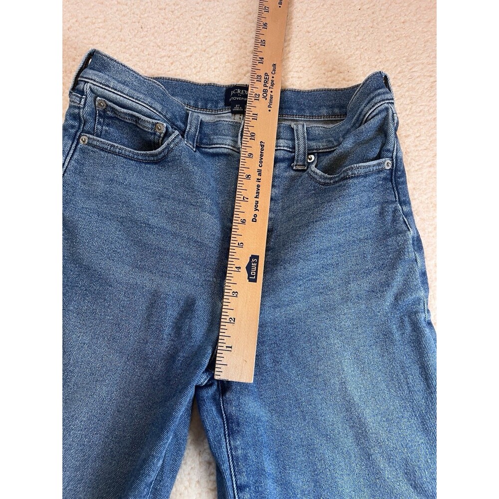 J.Crew Classic Straight Jeans Size 27 Light Wash Womens Denim Casual Fit - Picture 12 of 12